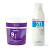 Fanola Color Bleaching Bundle No Yellow 9 Tone Bleaching Powder + Fanola 6% Color Peroxide 1000ml