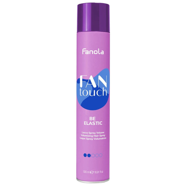 Fanola Fantouch Be Elastic Volumising Hairspray 500ml - Hairdressing Supplies