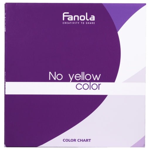 Fanola No Yellow Color - Color Chart (22 Colors) - Hairdressing Supplies