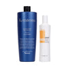 Fanola Nourishing Restructuring Conditioner 350ml + Keraterm Shampoo 1000ml Bundle