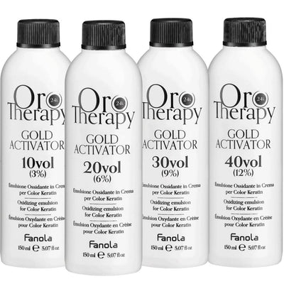 Fanola Oro Therapy Gold Activator Oro Puro 150ml - Hairdressing Supplies