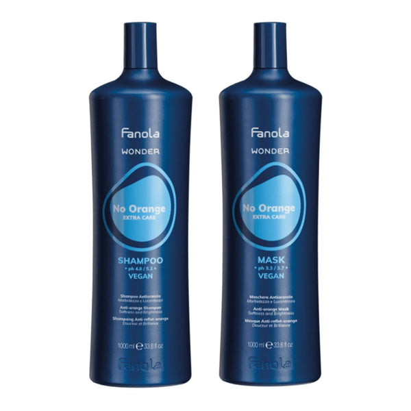 Fanola Wonder No Orange Shampoo + Mask 1000ml