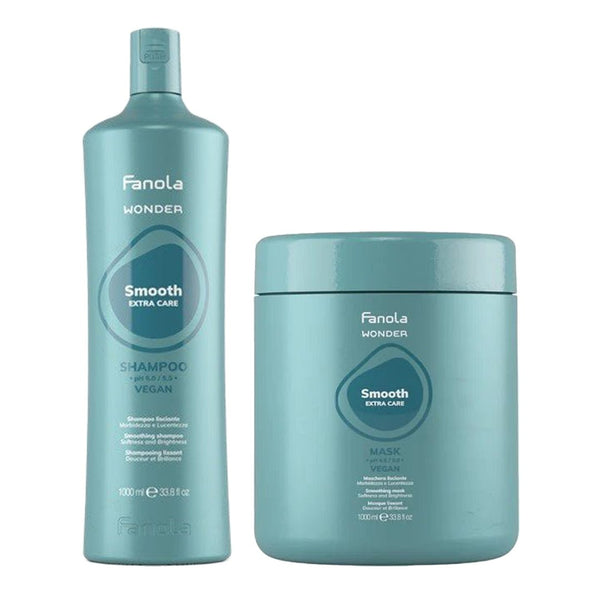 Fanola Wonder Smooth Shampoo + Mask 1000ml