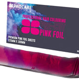 ProCare 22.5cm x 10cm Large Pink Foil Strips