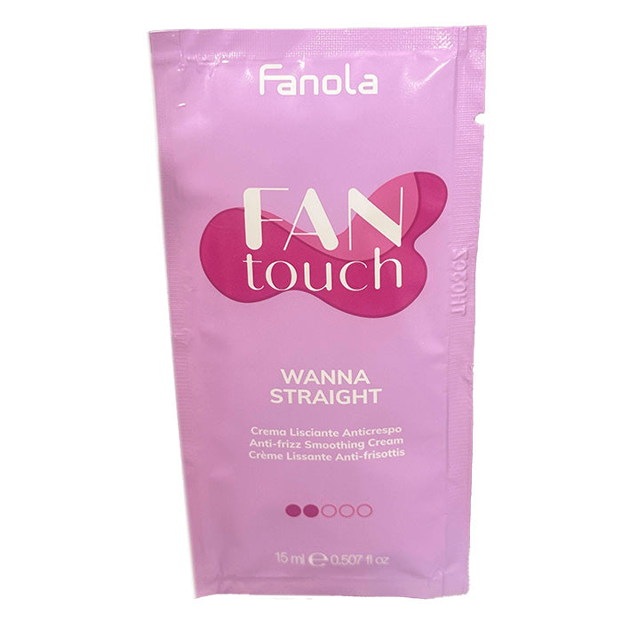 Fanola Fantouch Sample Anit-Frizz Smoothing Cream 15 ML- Hairdressing Supplies