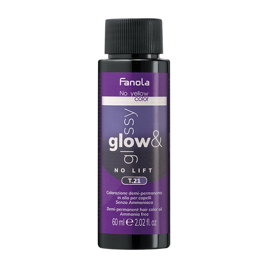 Fanola Glow & Glossy Toner T. 21 - Hairdressing Supplies