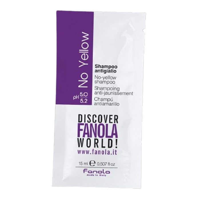 Fanola No Yellow Shampoo Sachet - 15ml