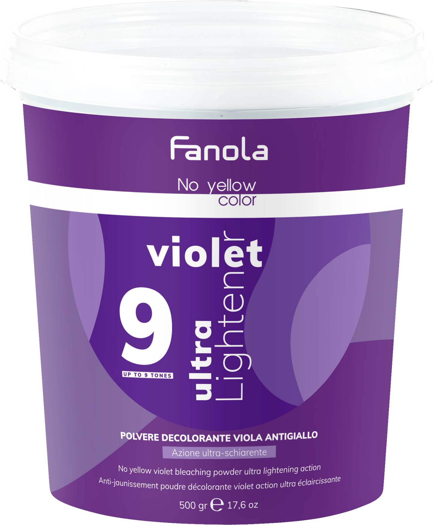 Fanola Color No Yellow Violet Bleaching Cream - 500g