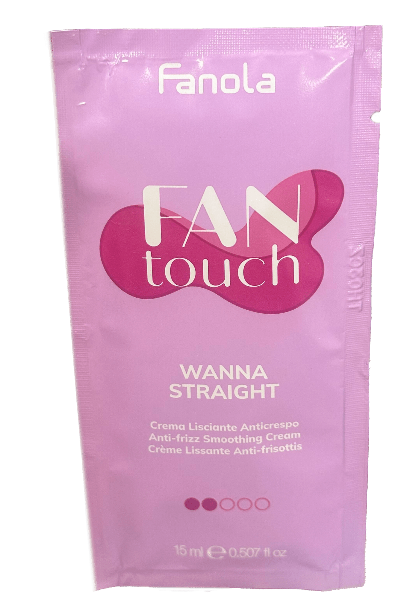 Fanola Fantouch Sample Anit-Frizz Smoothing Cream Wanna Straight 15 ML