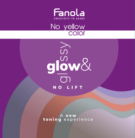 Fanola Glow and Glossy Color Chart - Hairdressing Supplies