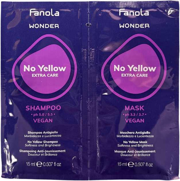 Fanola Samples - Wonder No Red, Wonder No Yellow, Wonder Curl