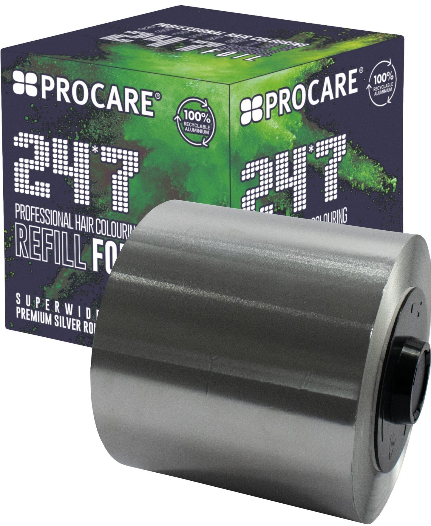 Procare 12cm x 450m 24*7 Hair Wide Foil Refill Roll